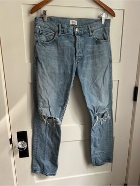 Citizens Of Humanity Emerson Premium Vintage Distressed Relaxed Jeans 27